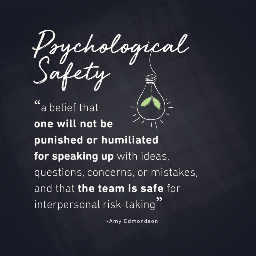 Amy Edmondson How To Create Psychological Safety